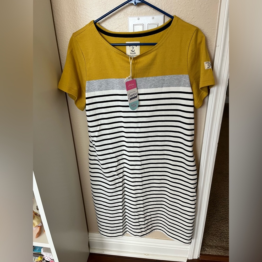 NWT Joules Riveria striped dress